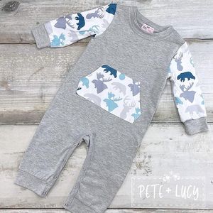 Pete+Lucy Baby Boy Romper